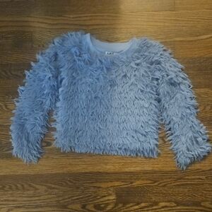 MIA Fluffy Blue Kids Sweater